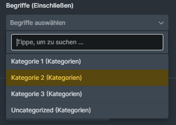 Nicht verbundene Eigenschaft